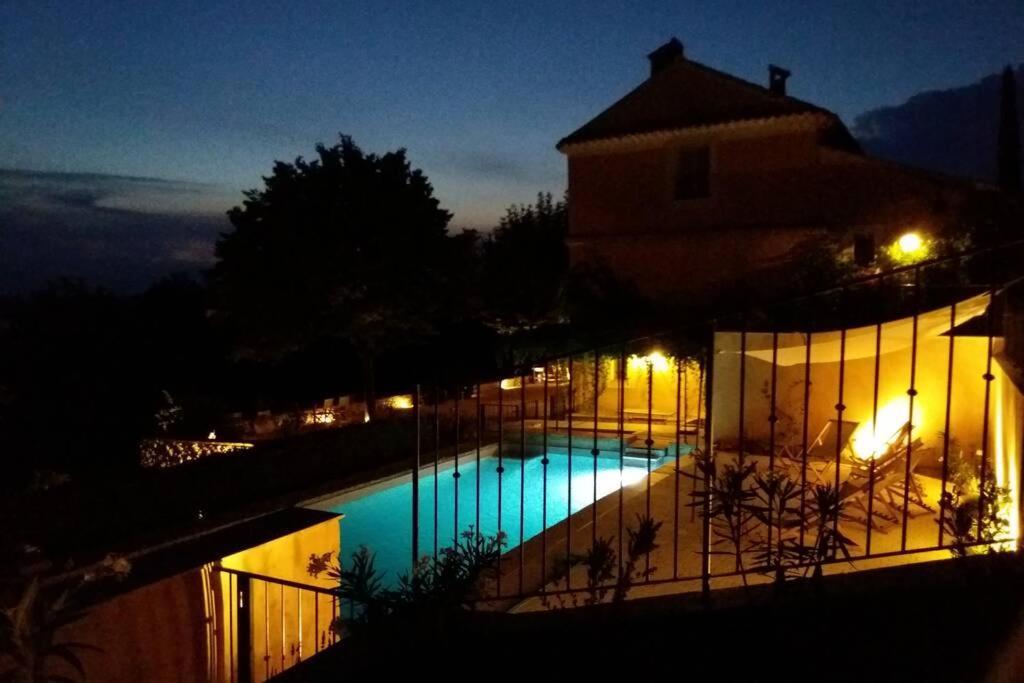 Bastide Au Milieu Des Vignes Et Des Oliviers Aups别墅 外观 照片