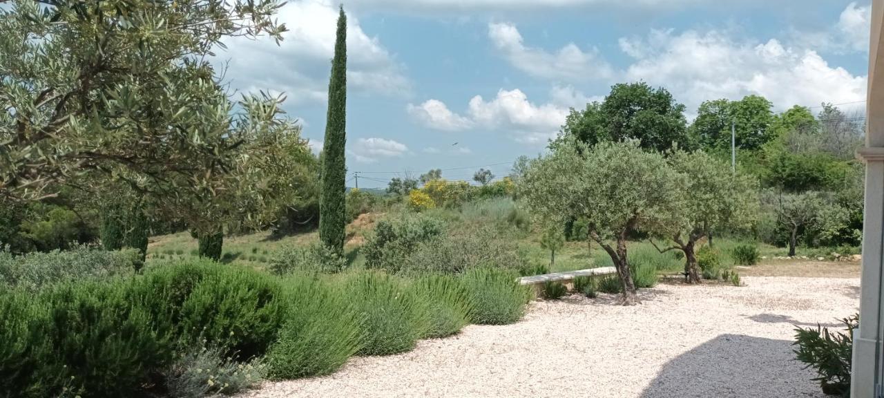 Bastide Au Milieu Des Vignes Et Des Oliviers Aups别墅 外观 照片